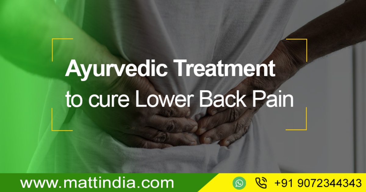 Ayurvedic Treatment to cure Lower Back Pain | Kevera
