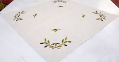 Embroidered Tablecloths - Square Tablecloths