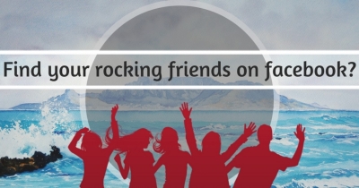 Find your rocking friend on your facebook?