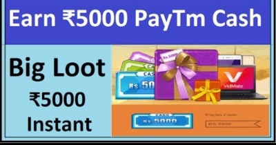 Win free 5000 paytm cash by answering simple GK questions